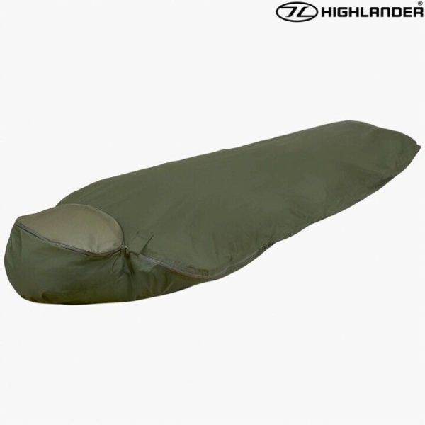 Highlander Hawk Bivi Bag - Army Green - Image 3