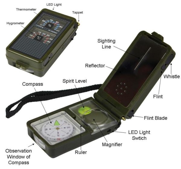 Tactical 10 Function Compass - Image 6