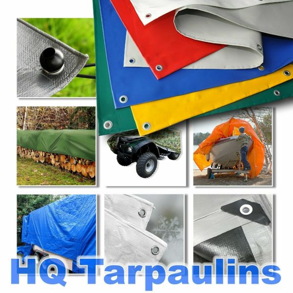 Strengthened Tarps - Waterproof Heavy Duty Premium