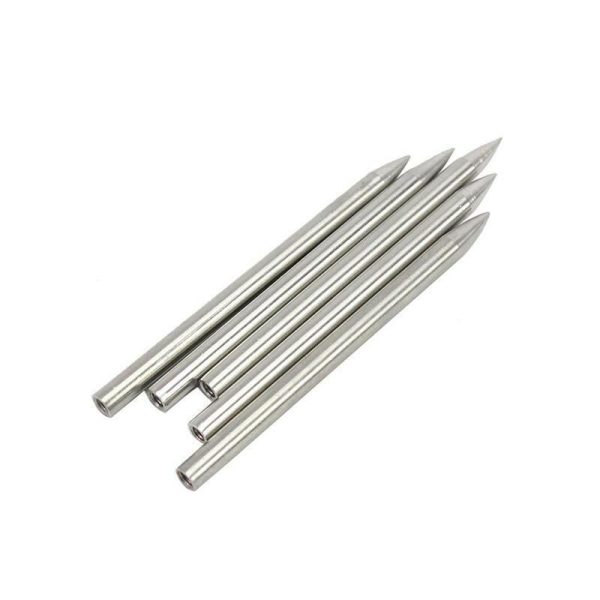 Polished Steel Threaded 550 Paracord Weaving Needles - Image 11