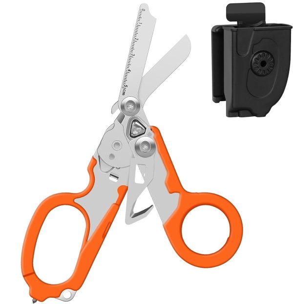 Raptor Scissors, 6 in 1 Multi Tool Folding