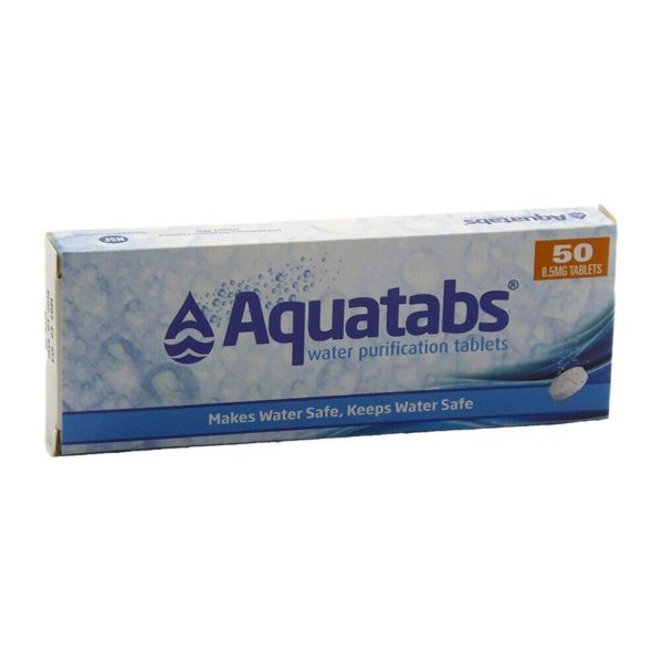 50 Aquatabs - Water purification tablets