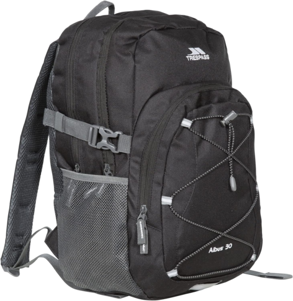 Trespass Albus Backpack - Black - Image 3