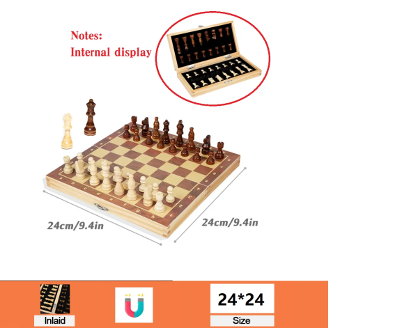 Magnetic Folding Chess Board