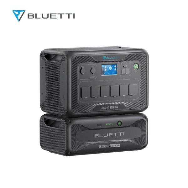 Bluetti 2764.8Wh Power Station AC300 w/ B300K Expansion Battery