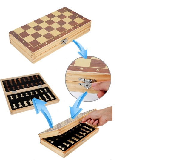 Magnetic Folding Chess Board - Image 8