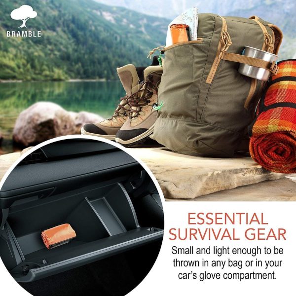 2 Pack Emergency Survival Bivvy Bag - Image 7