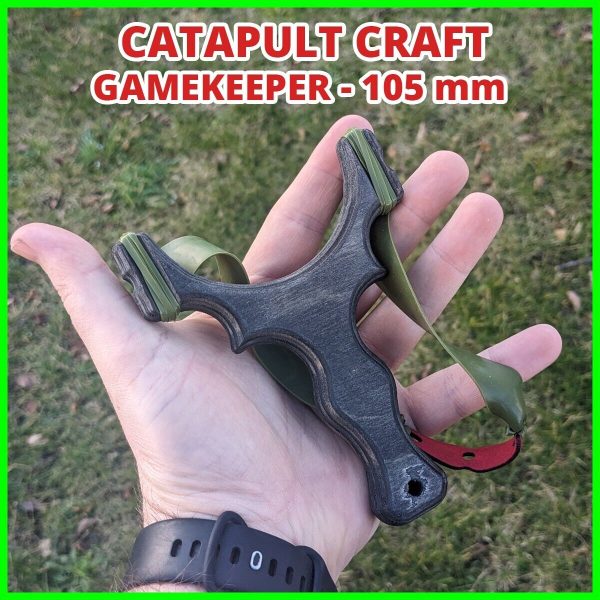 Catapult Craft Gamekeeper 105mm TTF Slingshot/Catapult