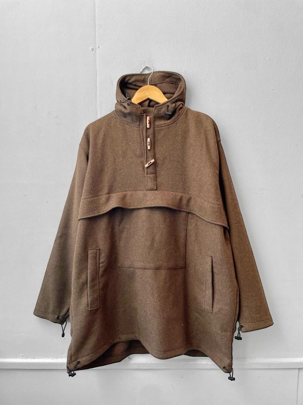 Vintage Military Bushcraft Anorak - Reworked Soft Wool - Image 9