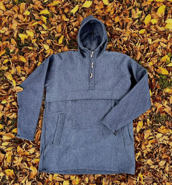 Vintage Military Bushcraft Anorak - Reworked Soft Wool