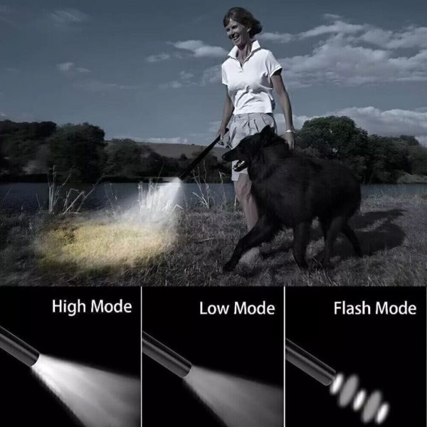 3-Mode LED Flashlight - Baseball Bat - Image 8